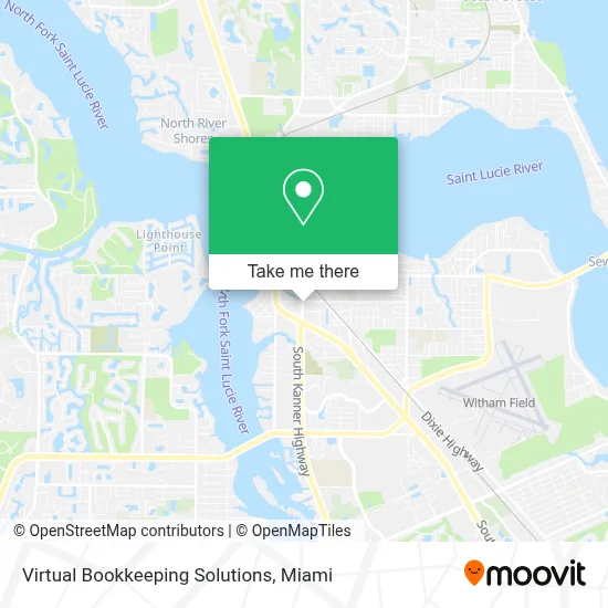 Virtual Bookkeeping Solutions map