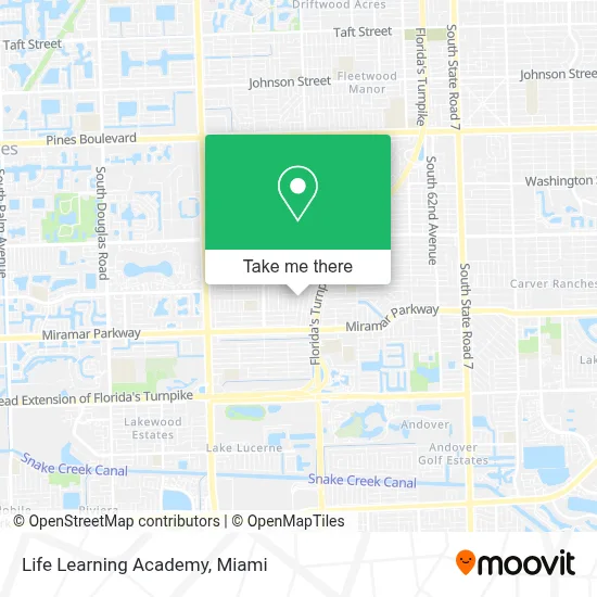 Life Learning Academy map