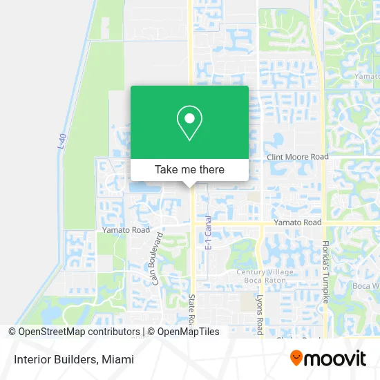 Interior Builders map