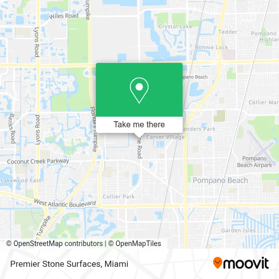 Premier Stone Surfaces map