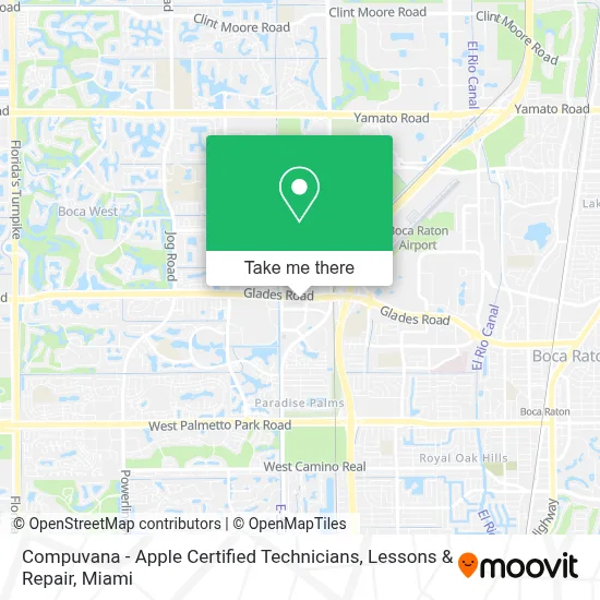 Compuvana - Apple Certified Technicians, Lessons & Repair map