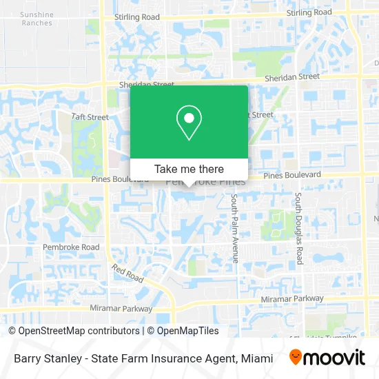 Barry Stanley - State Farm Insurance Agent map