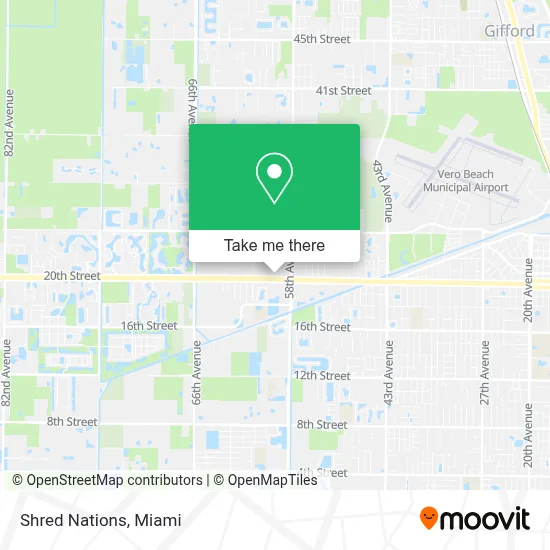 Shred Nations map