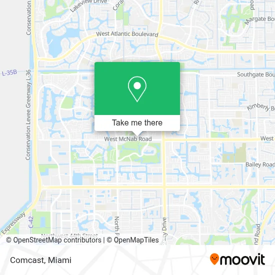 Comcast map