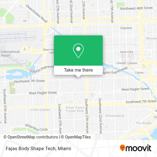 Fajas Body Shape Tech map
