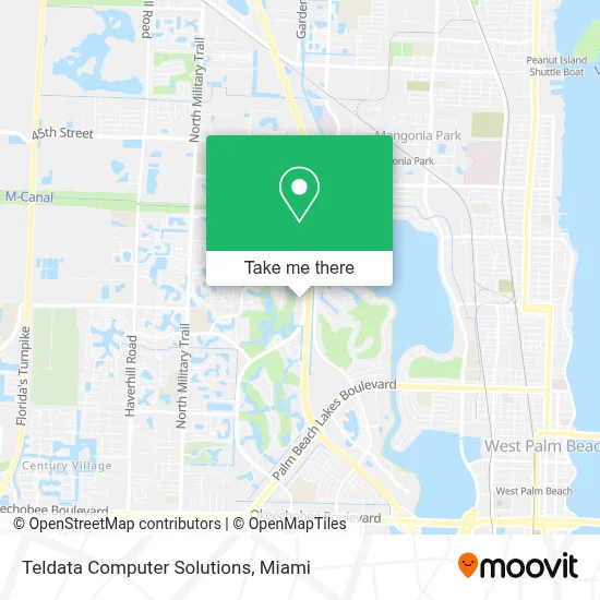 Teldata Computer Solutions map