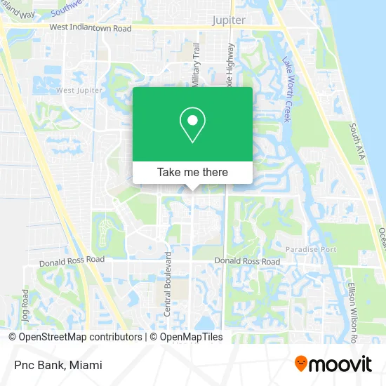 Pnc Bank map