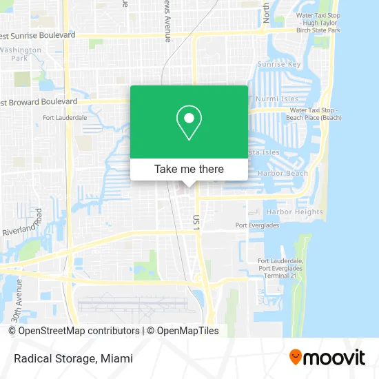 Radical Storage map