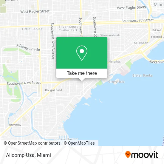 Allcomp-Usa map
