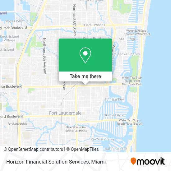 Horizon Financial Solution Services map