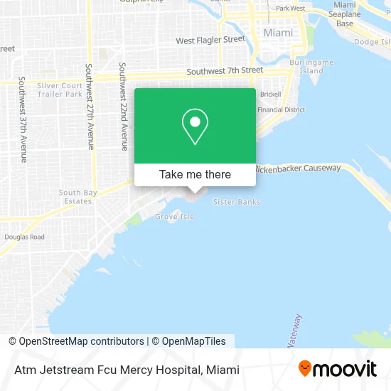 Atm Jetstream Fcu Mercy Hospital map