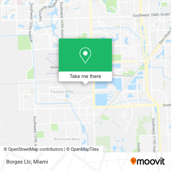 Borges Llc map