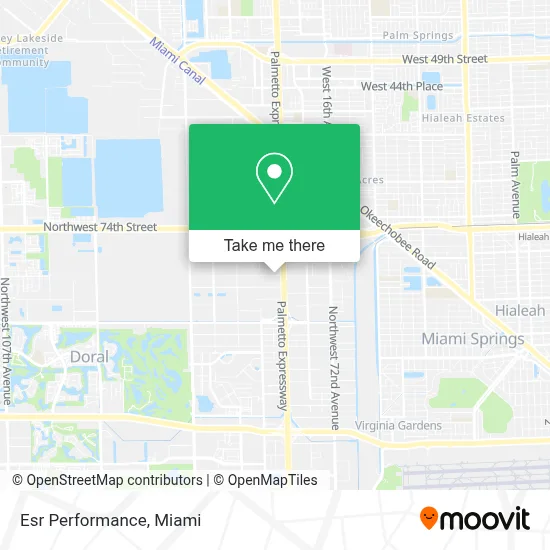 Esr Performance map