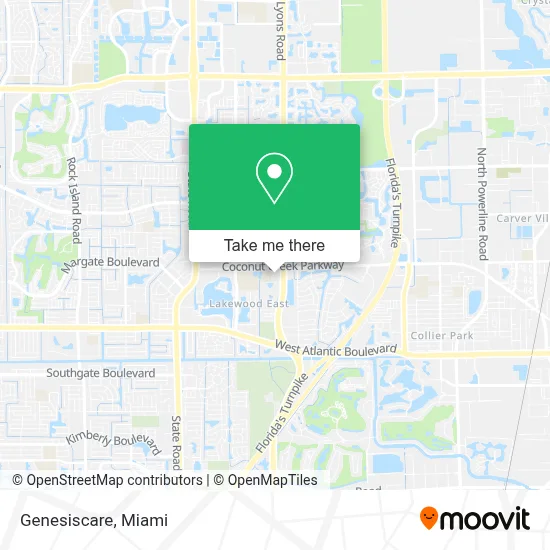 Genesiscare map