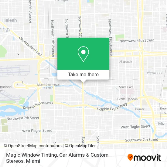 Magic Window Tinting, Car Alarms & Custom Stereos map