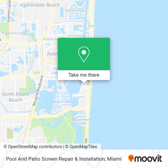 Pool And Patio Screen Repair & Installation map