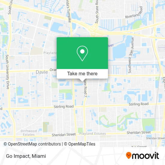 Go Impact map