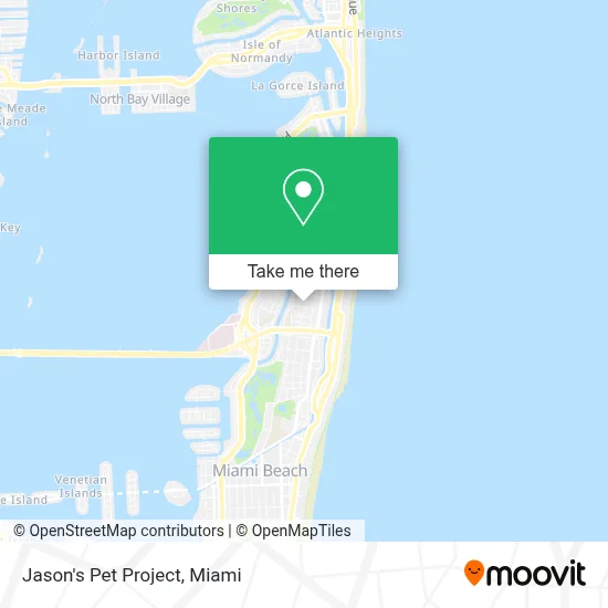 Jason's Pet Project map