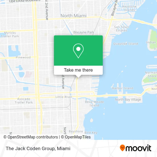 The Jack Coden Group map