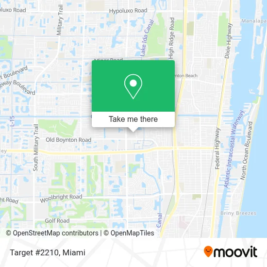 Target #2210 map