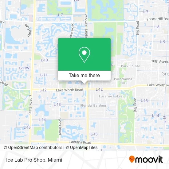 Ice Lab Pro Shop map