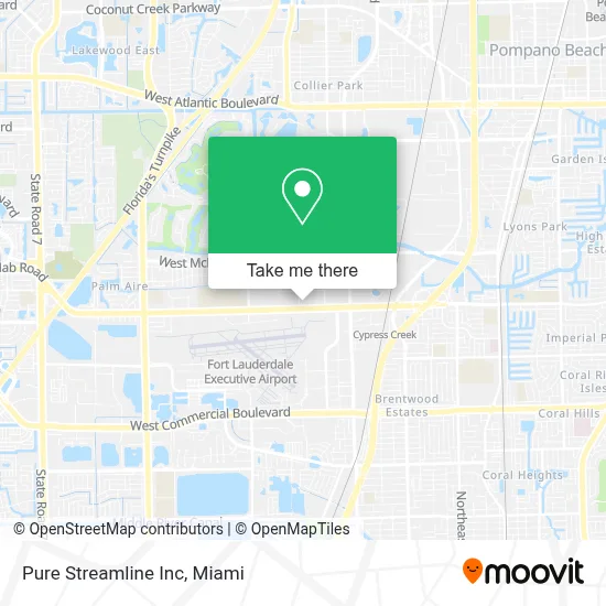 Pure Streamline Inc map