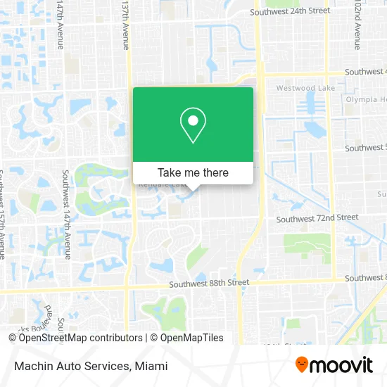 Machin Auto Services map