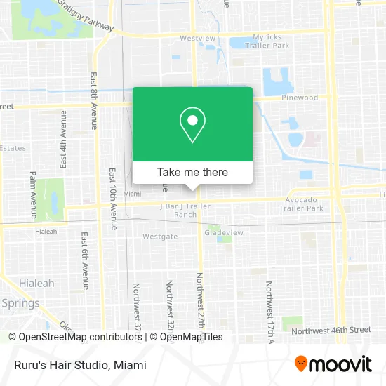 Ruru's Hair Studio map
