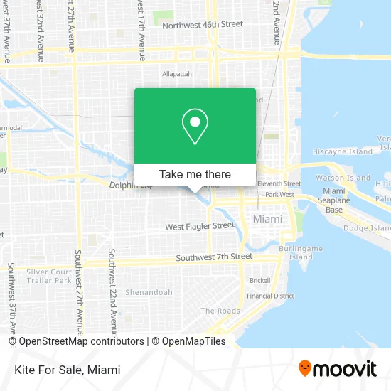 Kite For Sale map