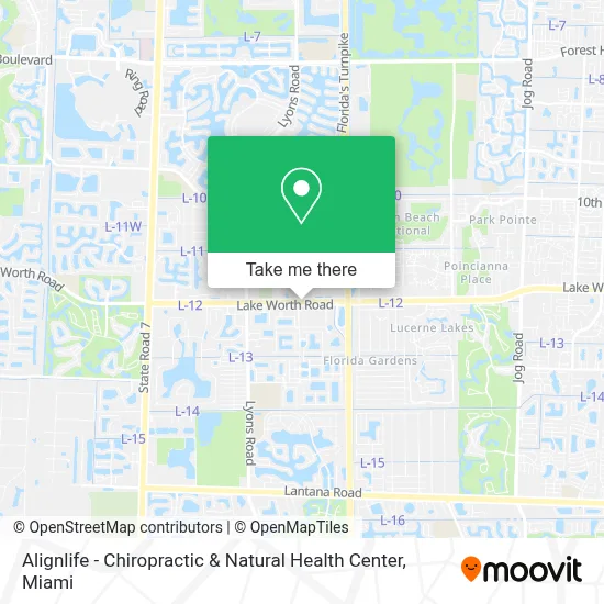 Alignlife - Chiropractic & Natural Health Center map
