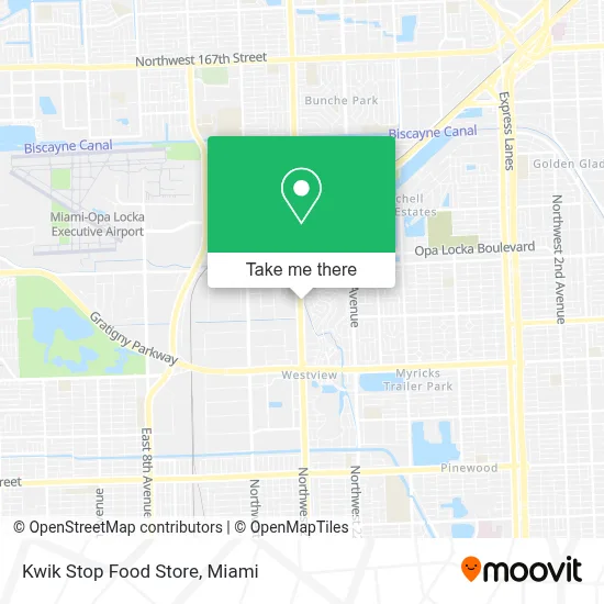 Kwik Stop Food Store map
