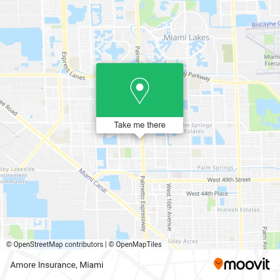 Amore Insurance map