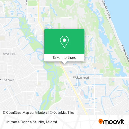 Ultimate Dance Studio map
