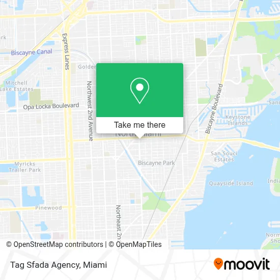 Tag Sfada Agency map