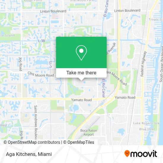 Aga Kitchens map