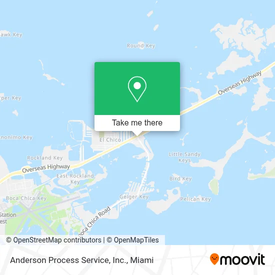 Anderson Process Service, Inc. map
