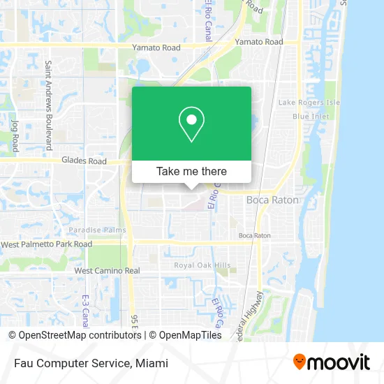 Fau Computer Service map