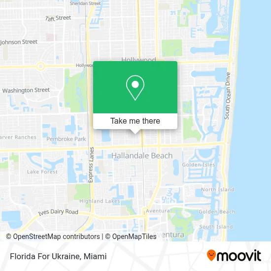 Florida For Ukraine map