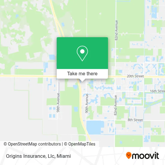 Origins Insurance, Llc map