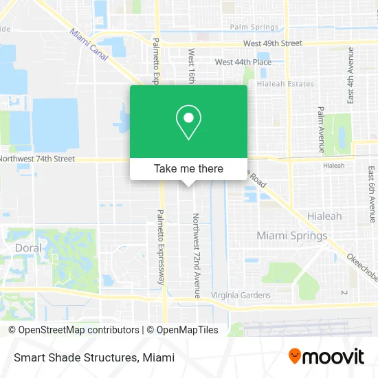 Smart Shade Structures map