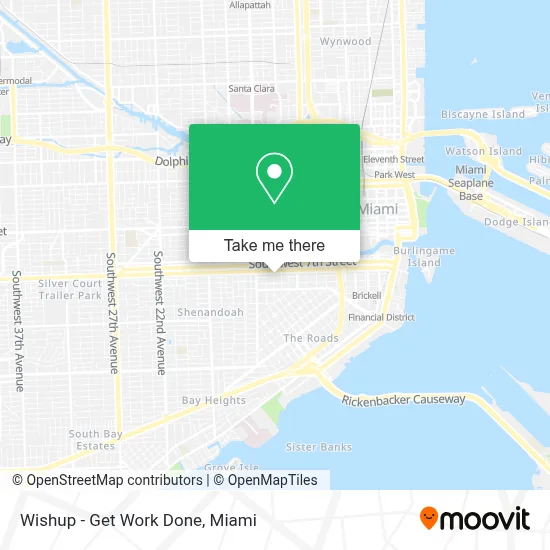 Wishup - Get Work Done map
