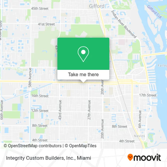 Integrity Custom Builders, Inc. map
