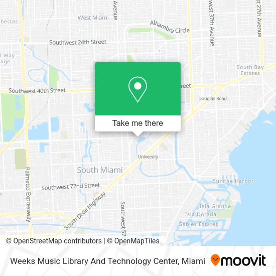 Weeks Music Library And Technology Center map