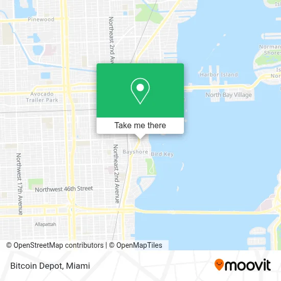 Bitcoin Depot map