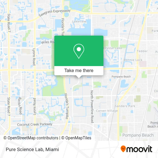 Pure Science Lab map