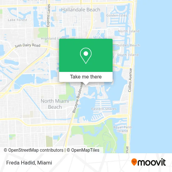 Freda Hadid map