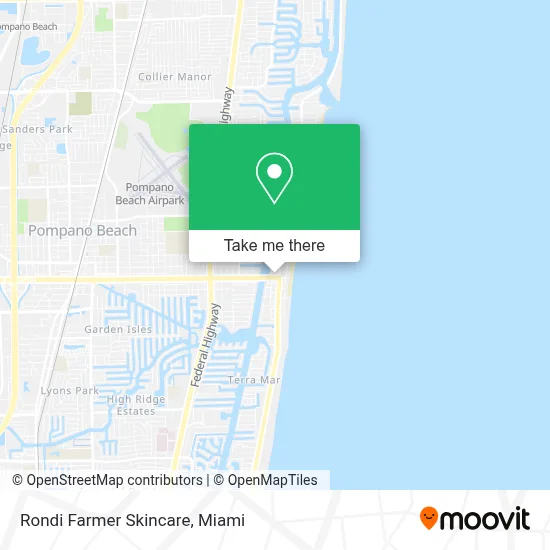 Rondi Farmer Skincare map