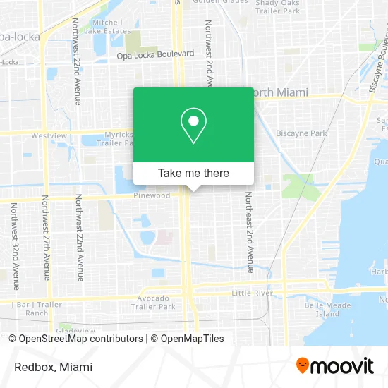 Redbox map