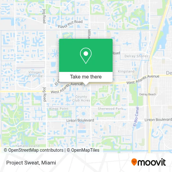 Project Sweat map