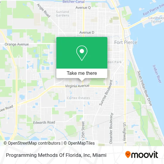 Programming Methods Of Florida, Inc map